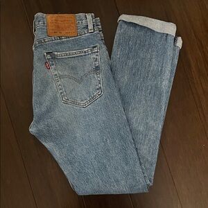 Levi's Men's 501 ‘93 Light Blue Straight Jeans